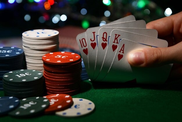 Live dealer at saldowd Jakarta Lottery blackjack table with professional studio lighting